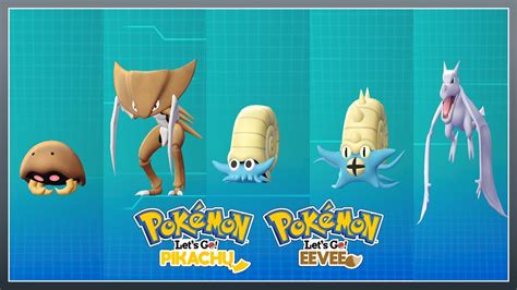 let's go eevee fossil